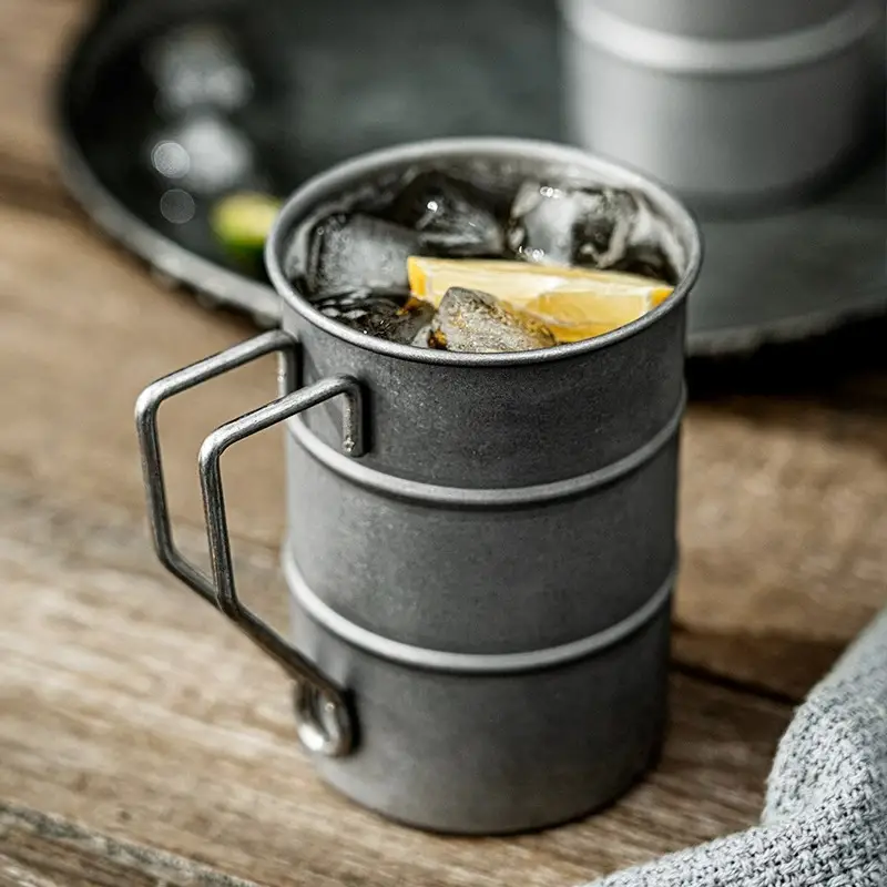 Vintage Steel Mug - Image 4